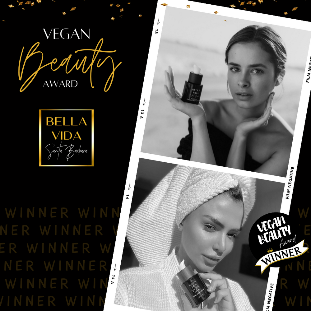 Bella Vida Santa Barbara Winner of 4 Vegan Beauty Awards