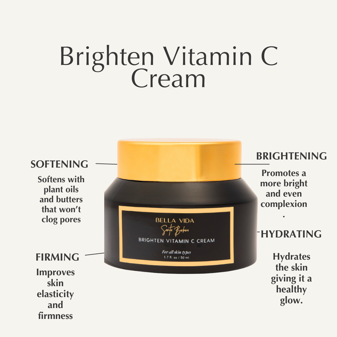 Brighten Vitamin C Cream: Hydrate & Brighten