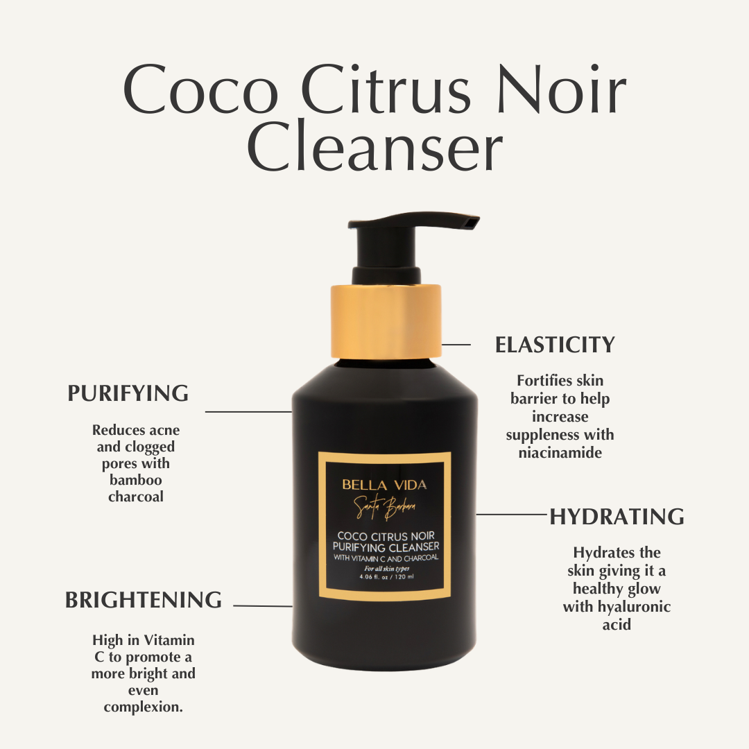 Coco Citrus Noir Cleanser: Oily & Acne Prone